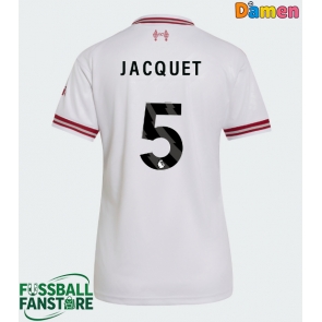 Liverpool Jeremy Jacquet #5 Replik Auswärtstrikot Damen 2026-27 Kurzarm